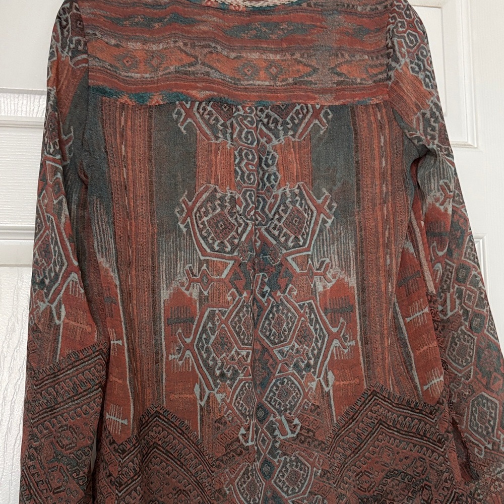 Bke Multicolor Patterned Blouse - image 6